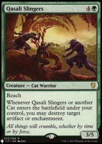 Qasali Slingers - The List