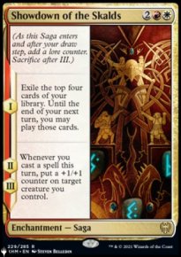 Showdown of the Skalds - The List