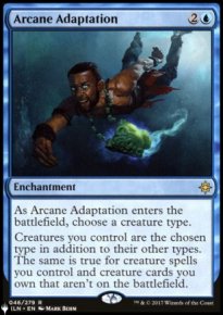 Arcane Adaptation - The List