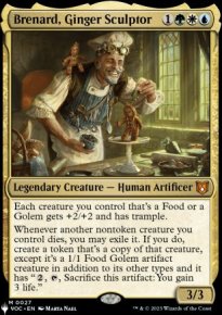 Brenard, Ginger Sculptor - The List