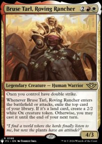 Bruse Tarl, Roving Rancher - The List