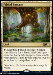 Fabled Passage - The List