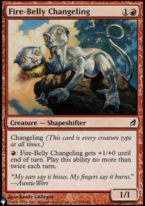 Fire-Belly Changeling - The List