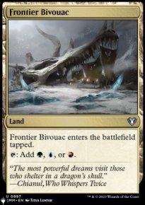 Frontier Bivouac - The List