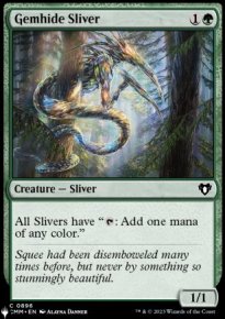 Gemhide Sliver - The List