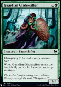 Guardian Gladewalker - The List