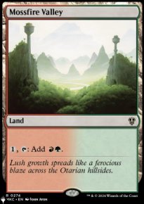 Mossfire Valley - The List
