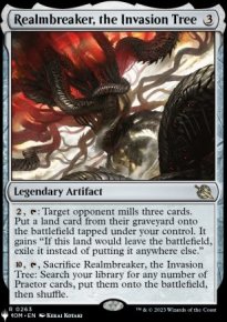Realmbreaker, the Invasion Tree - The List