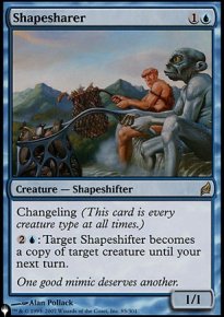 Shapesharer - The List
