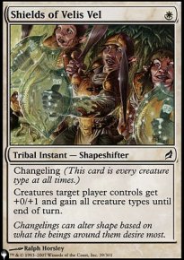 Shields of Velis Vel - The List