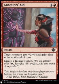 Ancestors' Aid - The List