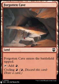 Forgotten Cave - The List