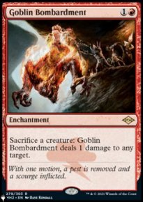Goblin Bombardment - The List