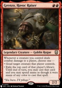 Grenzo, Havoc Raiser - The List