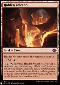 Hidden Volcano - The List