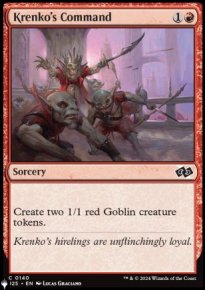 Krenko's Command - The List