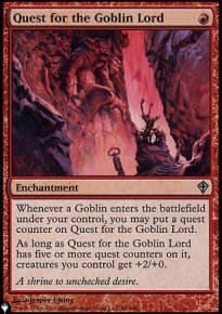 Quest for the Goblin Lord - The List
