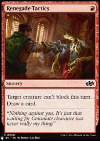 Renegade Tactics - The List