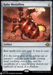 Ruby Medallion - The List