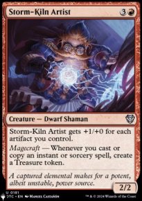Storm-Kiln Artist - The List