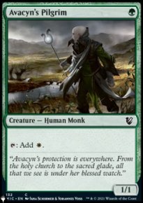 Avacyn's Pilgrim - The List
