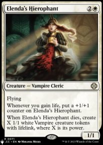 Elenda's Hierophant - The List