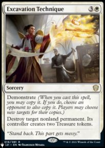 Excavation Technique - The List