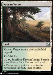 Krosan Verge - The List