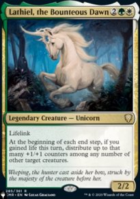 Lathiel, the Bounteous Dawn - The List