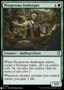 Prosperous Innkeeper - The List