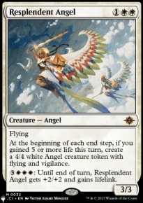 Resplendent Angel - The List