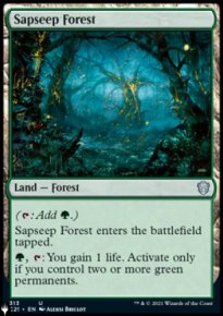 Sapseep Forest - The List