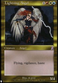 Lightning Angel - The List