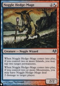 Noggle Hedge-Mage - The List