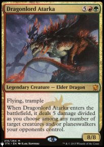 Dragonlord Atarka - The List