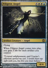 Filigree Angel - The List