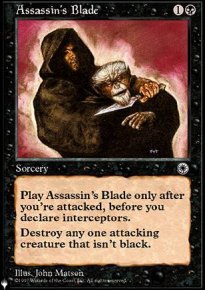 Assassin's Blade - The List