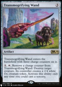 Transmogrifying Wand - The List