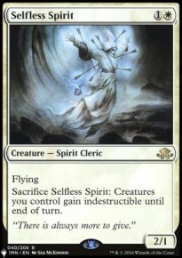 Selfless Spirit - The List