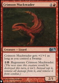 Crimson Muckwader - The List