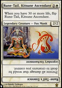 Rune-Tail, Kitsune Ascendant - The List