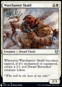 Warchanter Skald - The List