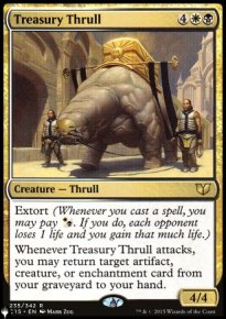 Treasury Thrull - The List