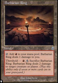 Barbarian Ring - The List