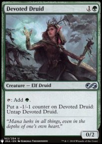 Devoted Druid - The List
