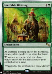 Ineffable Blessing - The List