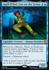 April O'Neil, Live on the Scene 1 - Teenage Mutant Ninja Turtles Eternal Legal