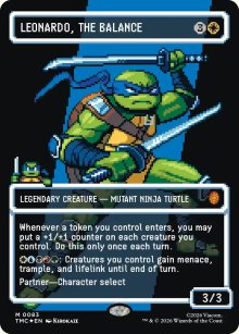 Leonardo, the Balance 2 - Teenage Mutant Ninja Turtles Eternal Legal