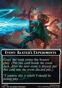 Event: Baxter's Experiments - Teenage Mutant Ninja Turtles Eternal Legal