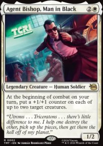 Agent Bishop, Man in Black - 